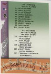 1997 Checklist M1-C05 #3 Baseball Cards 1997 Stadium Club Prices