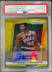 Connie Hawkins Gold Prizm Basketball Cards 2013 Panini Prizm Autograph Prices