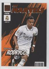 Rodrygo [Orange] Soccer Cards 2022 Panini Donruss Net Marvels Prices