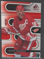 Steve Yzerman [Red] Hockey Cards 2022 SP Game Used Prices