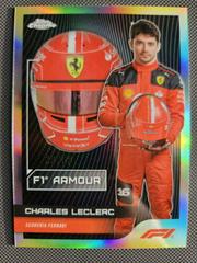 Charles Leclerc [Red Refractor] #AM-CL Racing Cards 2023 Topps Chrome Formula 1 Armour Prices