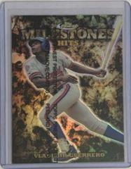 Vladimir Guerrero Baseball Cards 1999 Finest Milestones Prices