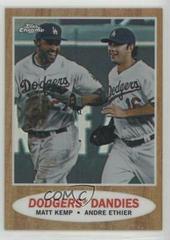 Andre Ethier, Matt Kemp [Refractor] #C104 Baseball Cards 2011 Topps Heritage Chrome Prices