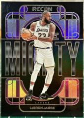 LeBron James #7 Basketball Cards 2023 Panini Recon The Mighty Prices