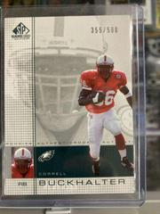 Correll Buckhalter Football Cards 2001 SP Game Used Prices
