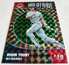 Robin Yount [Green] Baseball Cards 2022 Panini Mosaic Holofame Prices