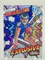Zay Flowers #42 Football Cards 2023 Panini Absolute Explosive Prices