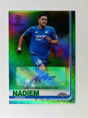 Nadiem Amiri [Autograph] Soccer Cards 2018 Topps Chrome UEFA Champions League Prices