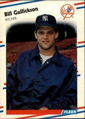 Bill Gullickson #208 Baseball Cards 1988 Fleer Prices