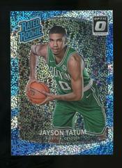 Jayson Tatum [White Sparkle] Basketball Cards 2017 Panini Donruss Optic Prices