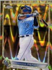 Salvador Perez [RayWave Gold] #104 Baseball Cards 2022 Topps Gilded Collection Prices