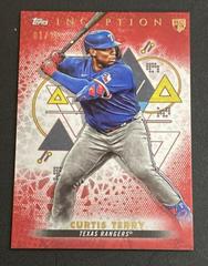 Curtis Terry [Red] #47 Baseball Cards 2022 Topps Inception Prices