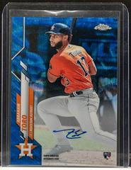 Abraham Toro [Blue Wave Refractor] #RA-AT Baseball Cards 2020 Topps Chrome Rookie Autographs Prices