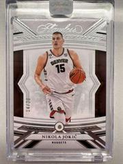 Nikola Jokic #10 Basketball Cards 2022 Panini Flawless Prices