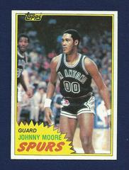 Johnny Moore Mid-West #103 Basketball Cards 1981 Topps Prices