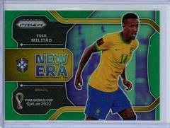 Eder Militao [Green] Soccer Cards 2022 Panini Prizm World Cup New Era Prices