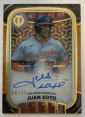 Juan Soto [Orange] #IPA-JS Baseball Cards 2022 Topps Tribute Iconic Perspectives Autographs Prices