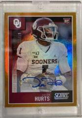 Jalen Hurts [First Down] #358 Football Cards 2020 Panini Score Prices