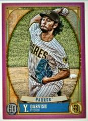 Yu Darvish [Mauve] #105 Baseball Cards 2021 Topps Gypsy Queen Prices