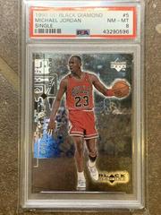 Michael Jordan #5 Basketball Cards 1998 Upper Deck Black Diamond Prices