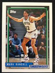 Mark Randall #28 Basketball Cards 1992 Topps Prices