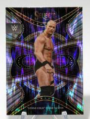 Stone Cold Steve Austin [Flash Prizm] #10 Wrestling Cards 2022 Panini Select WWE Phenomenon Prices