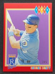 George Brett [Red] Baseball Cards 2022 Topps Brooklyn Collection Prices
