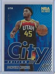Donovan Mitchell [Artist Proof Gold] #6 Basketball Cards 2021 Panini Hoops City Edition Prices
