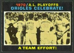 Orioles Celebrate! #198 Baseball Cards 1971 O Pee Chee Prices