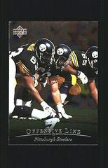Steelers Offensive Line #181 Football Cards 1996 Upper Deck Silver Prices