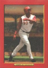 Ken Griffey Jr. [Ad Back] #455 Baseball Cards 2006 Topps Turkey Red Prices