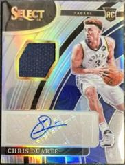 Chris Duarte #RJ-CDT Basketball Cards 2021 Panini Select Rookie Jersey Autographs Prices