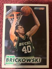 Frank Brickowski #116 Basketball Cards 1993 Fleer Prices