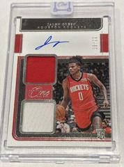 Jalen Green Basketball Cards 2021 Panini One and One Rookie Dual Jersey Autographs Prices