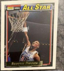 Scottie Pippen #103 Basketball Cards 1992 Topps Gold Prices