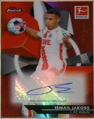 Ismail Jakobs [Red Refractor] Soccer Cards 2020 Topps Finest Bundesliga Autographs Prices