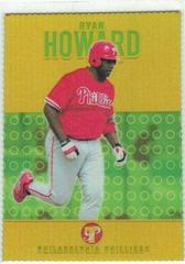 Ryan Howard [Gold Refractor] #188 Baseball Cards 2003 Topps Pristine Prices