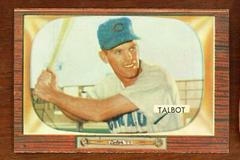 Bob Talbot #137 Baseball Cards 1955 Bowman Prices