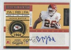Jackie Battle [Autograph] #176 Football Cards 2011 Playoff Contenders Prices