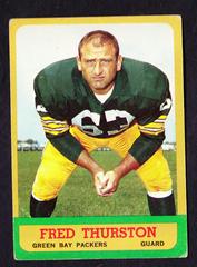 Fuzzy Thurston #90 Football Cards 1963 Topps Prices