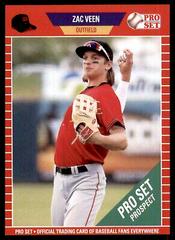 Zac Veen [Red] #PS19 Baseball Cards 2021 Pro Set Prices
