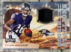 Tylan Wallace #24 Football Cards 2021 Panini Playoff Rookie Stallions Prices