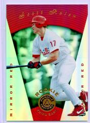 Scott Rolen [Mirror Red] Baseball Cards 1997 Pinnacle Certified Prices
