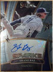 Shane Baz #SS-SB Baseball Cards 2022 Panini Select Sparks Signatures Prices