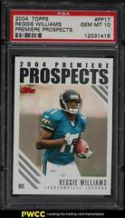 Reggie Williams #PP17 Football Cards 2004 Topps Premiere Prospects Prices