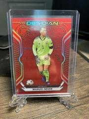 Manuel Neuer [Red Flood] Soccer Cards 2020 Panini Obsidian Prices