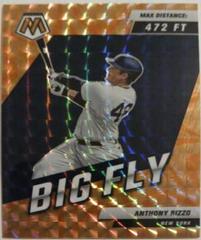 Anthony Rizzo [Orange Fluorescent] Baseball Cards 2022 Panini Mosaic Big Fly Prices