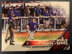 David Ross Baseball Cards 2016 Topps Chicago Cubs World Series Champions Prices