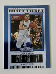 Luka Doncic Basketball Cards 2019 Panini Contenders Draft Picks Prices