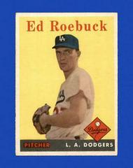 Ed Roebuck #435 Baseball Cards 1958 Topps Prices